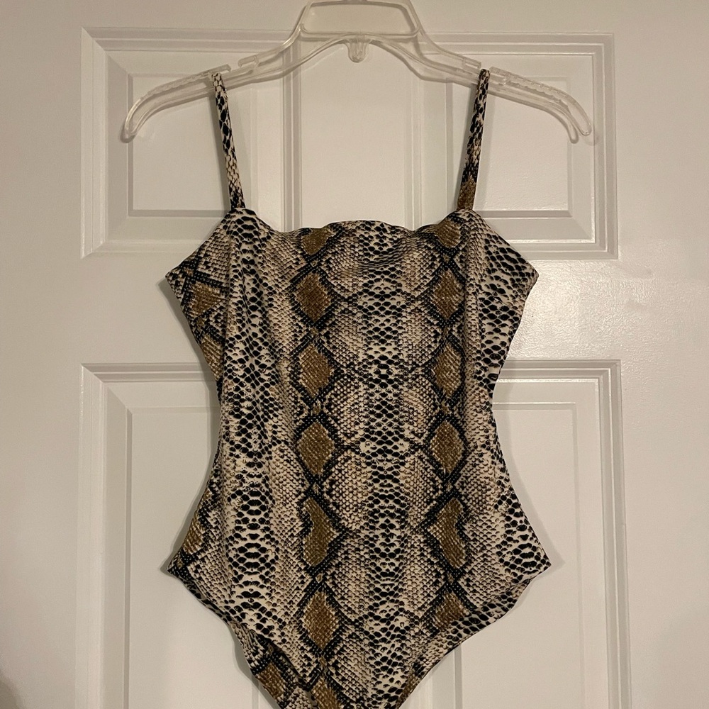 Princess Polly Snakeskin Bodysuit